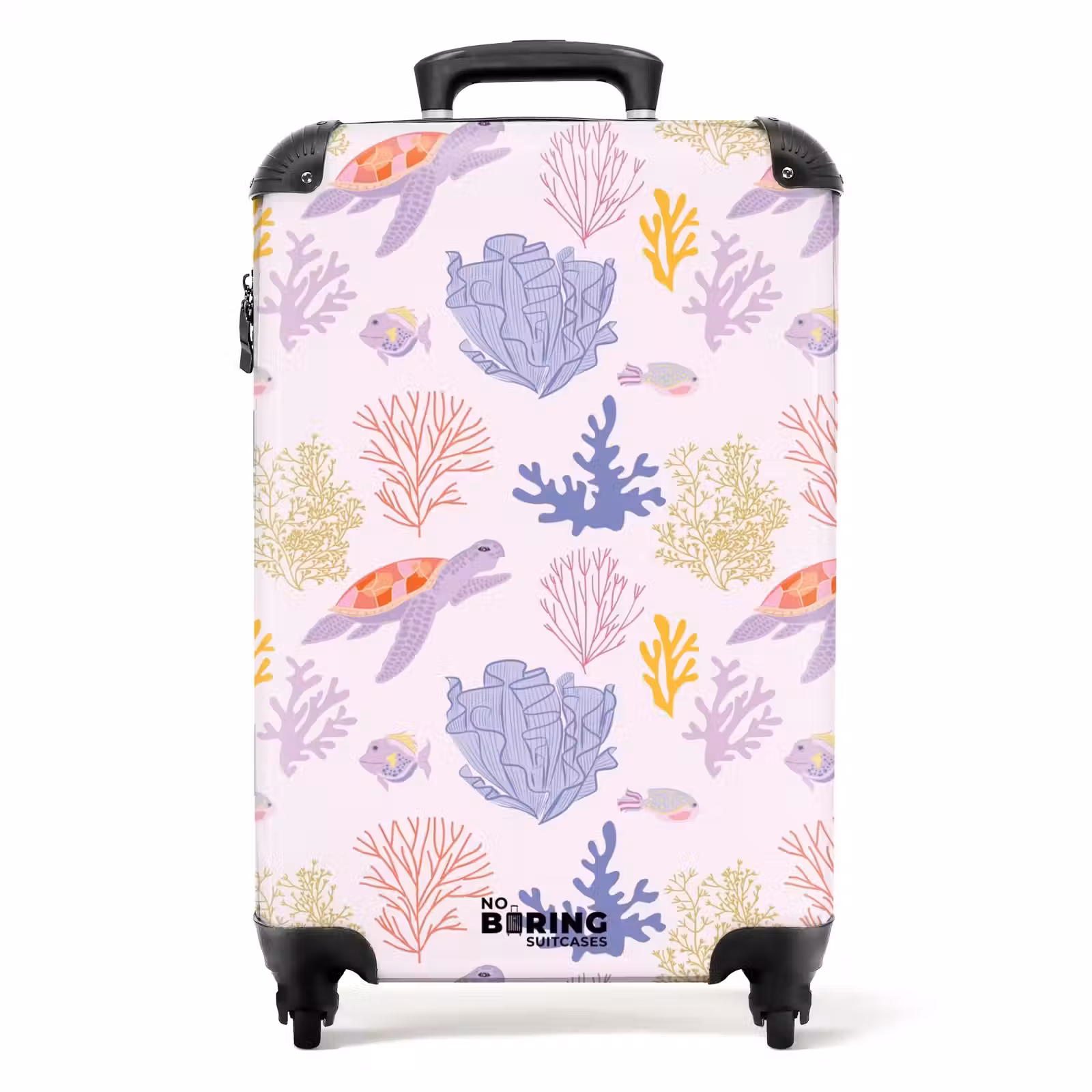 Suitcase - Summer memories - Tropical turtle pattern — 1