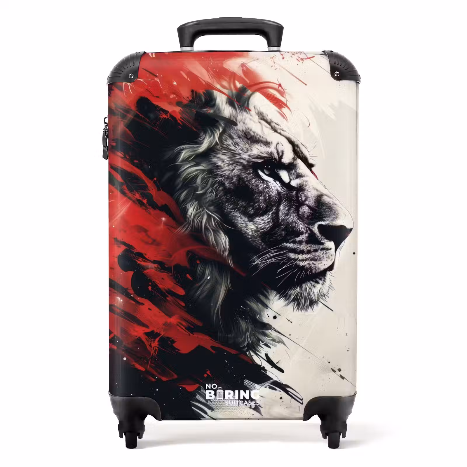 Suitcase - Tattoo style- Shadow of the lion — 1