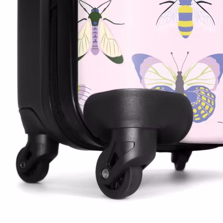 Suitcase - Summer memories - Butterfly and insect pattern — 6