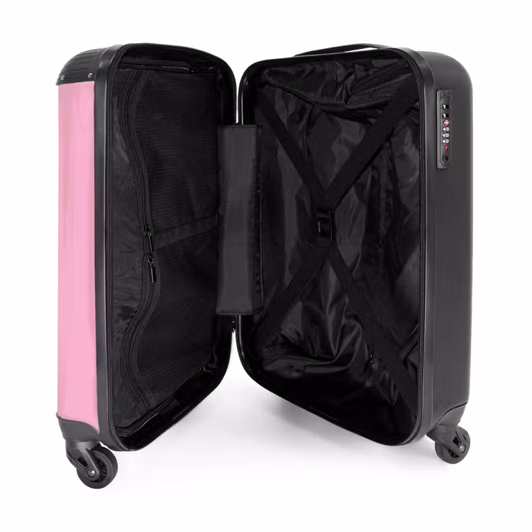 Suitcase - Summer memories - Butterfly on pink background — 4