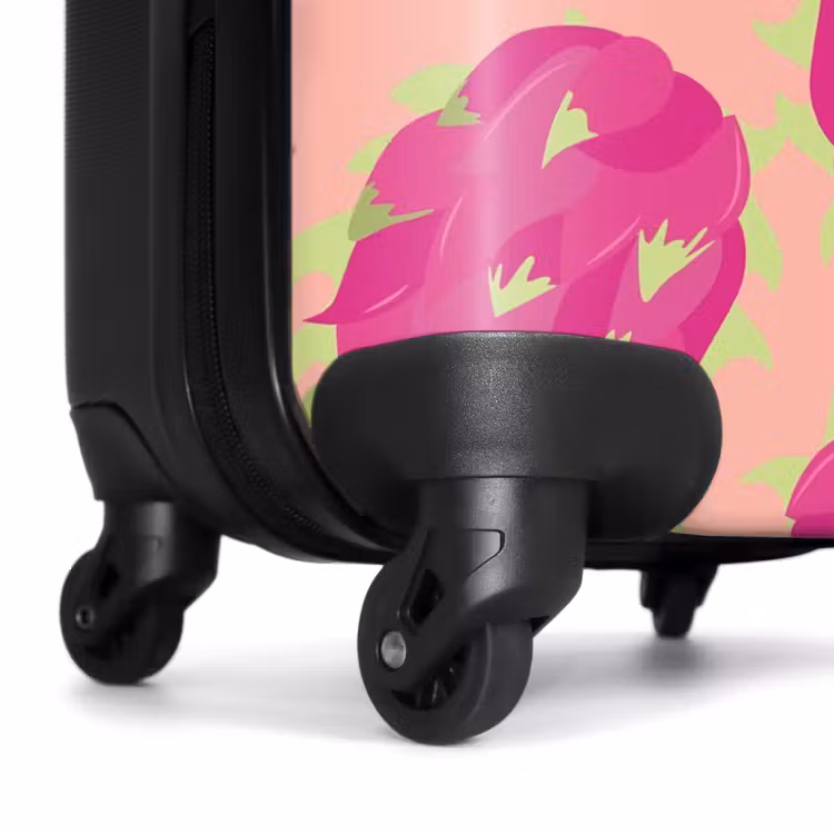 Suitcase - Summer memories - Dragon fruit on a peach background — 6