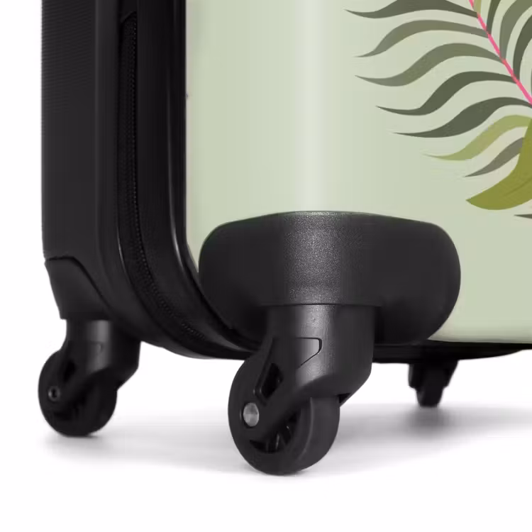 Suitcase - Summer memories - Hummingbird by tropical flowers — 6