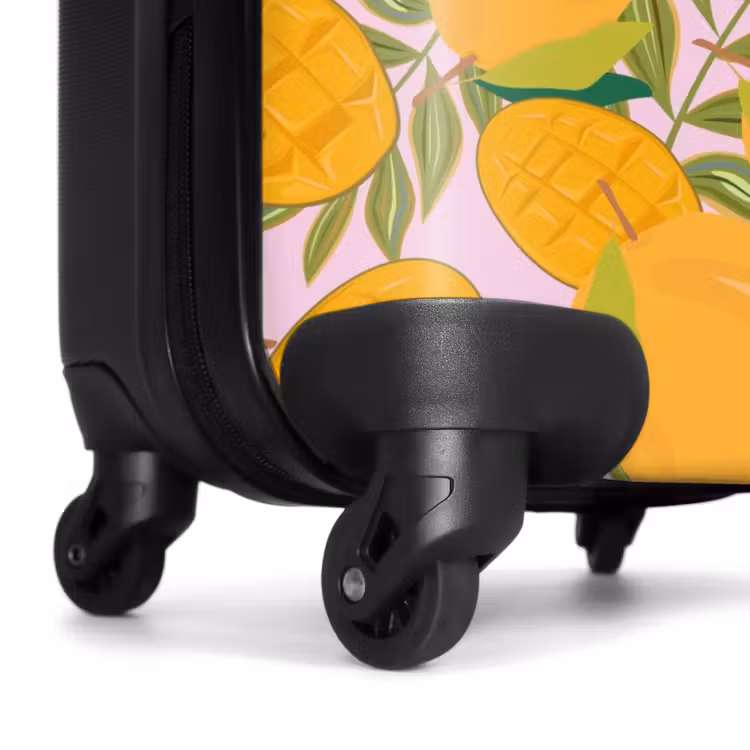 Suitcase - Summer memories - Mangoes on a pink background — 6