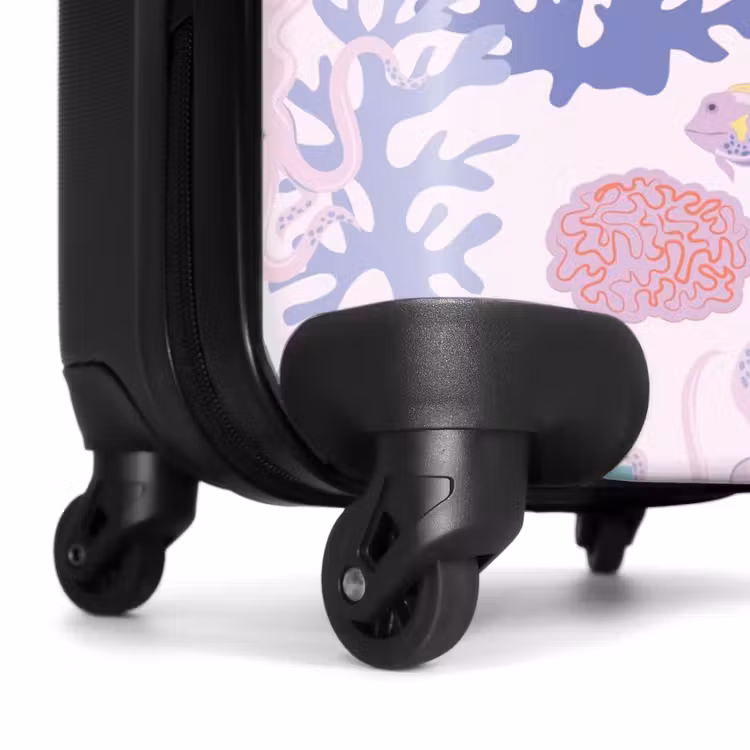 Suitcase - Summer memories - Underwater pattern with colorful animals — 6