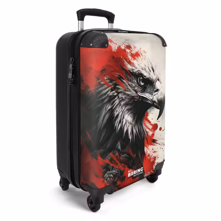 Suitcase - Tattoo style- Shadow of the eagle — 2
