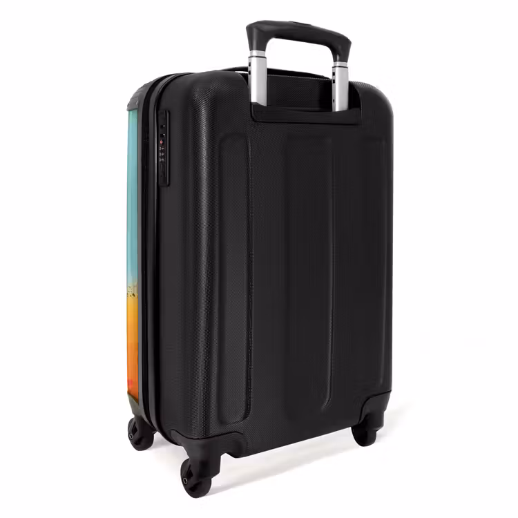 Suitcase - Monster Truck with Graffiti Print in the Sand — 3