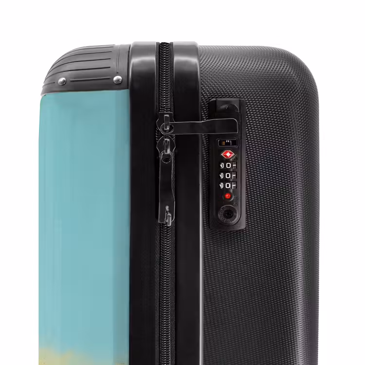 Suitcase - Monster Truck with Graffiti Print in the Sand — 5