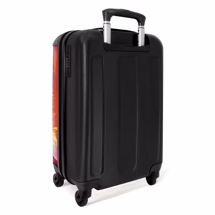 Suitcase - Pink Monster Truck Flies Over the Tarmac — 3