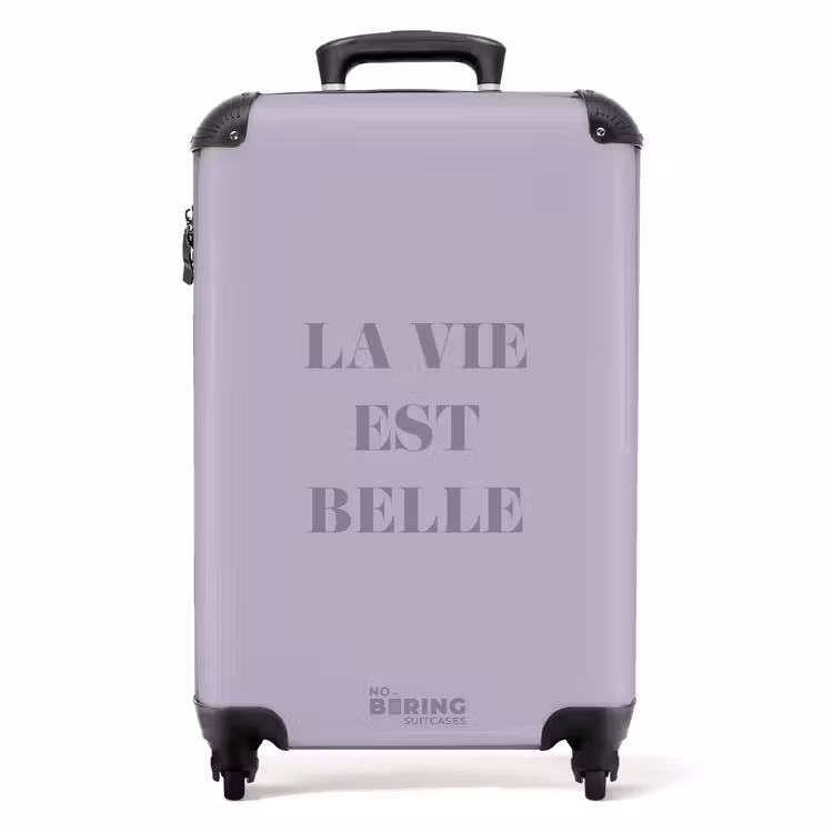 Suitcase - Quotes - La vie est belle — 1