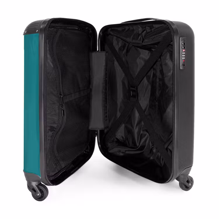 Suitcase - Quotes - Pussy Case Petrol Blue — 4