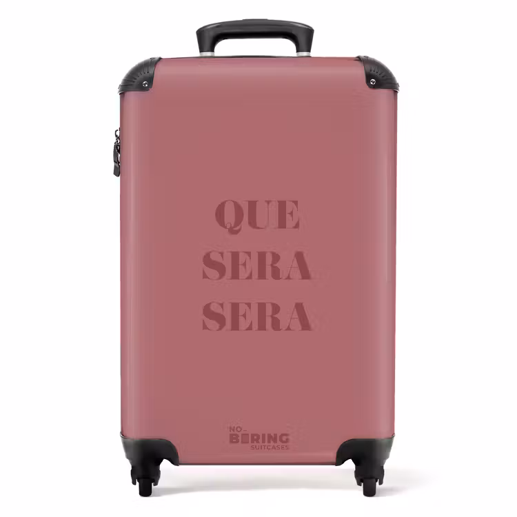 Suitcase - Quotes - Que sera sera — 1