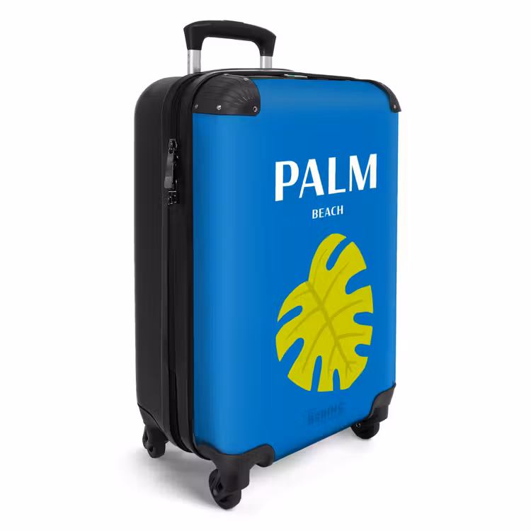 Suitcase - Summer destinations - Palm beach blue — 2