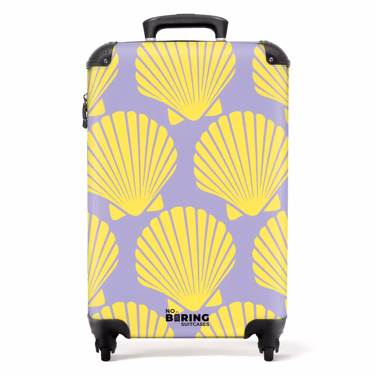 Suitcase - Patterns - Shell pattern in lavender — 1