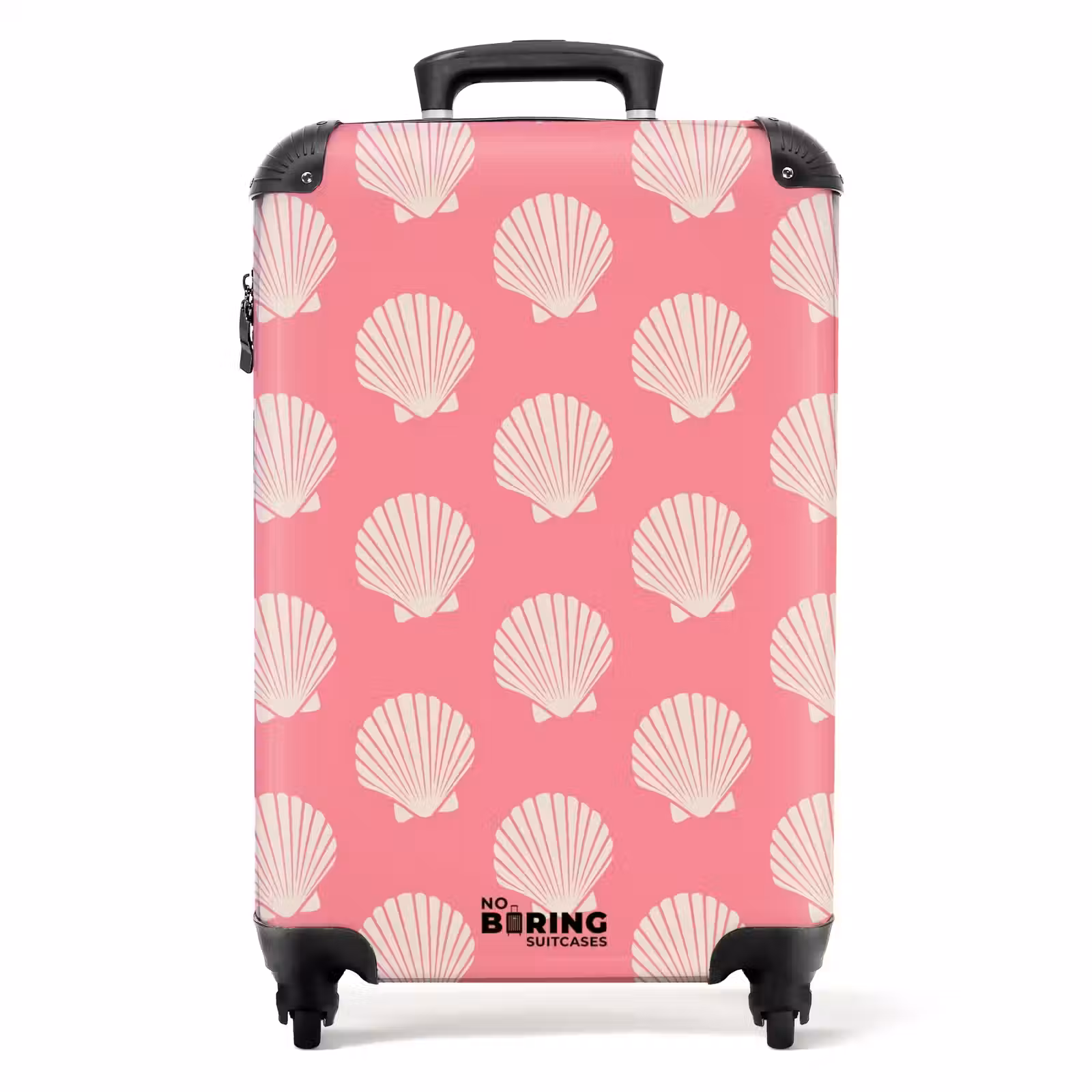 Suitcase - Patterns - Shell pattern in soft pink — 1