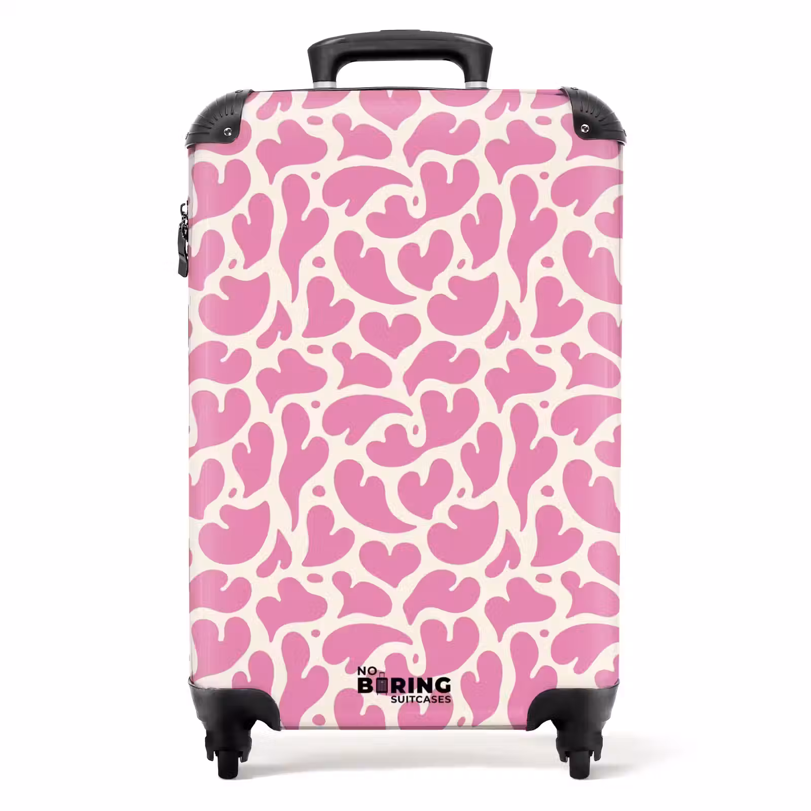 Suitcase - Patterns - Splashes of pink — 1
