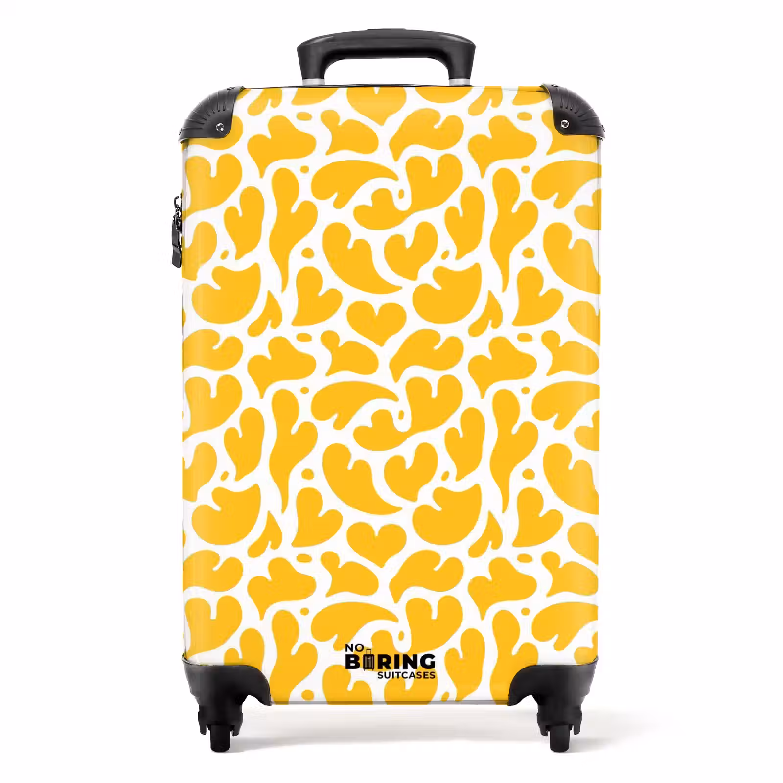 Suitcase - Patterns - Splashes of yellow — 1