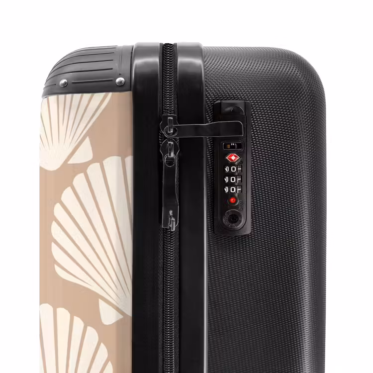 Suitcase - Patterns - Shell pattern in light beige — 5