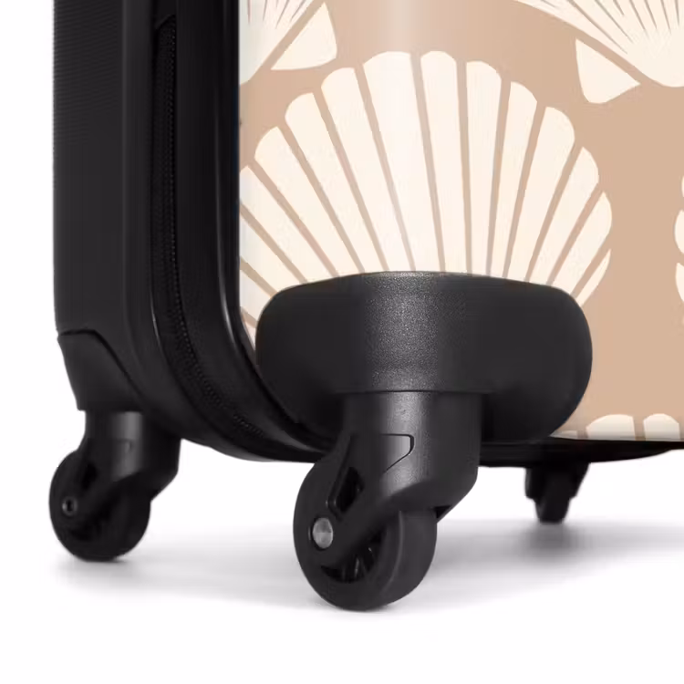 Suitcase - Patterns - Shell pattern in light beige — 6