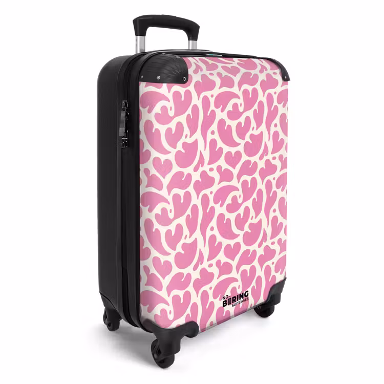 Suitcase - Patterns - Splashes of pink — 2