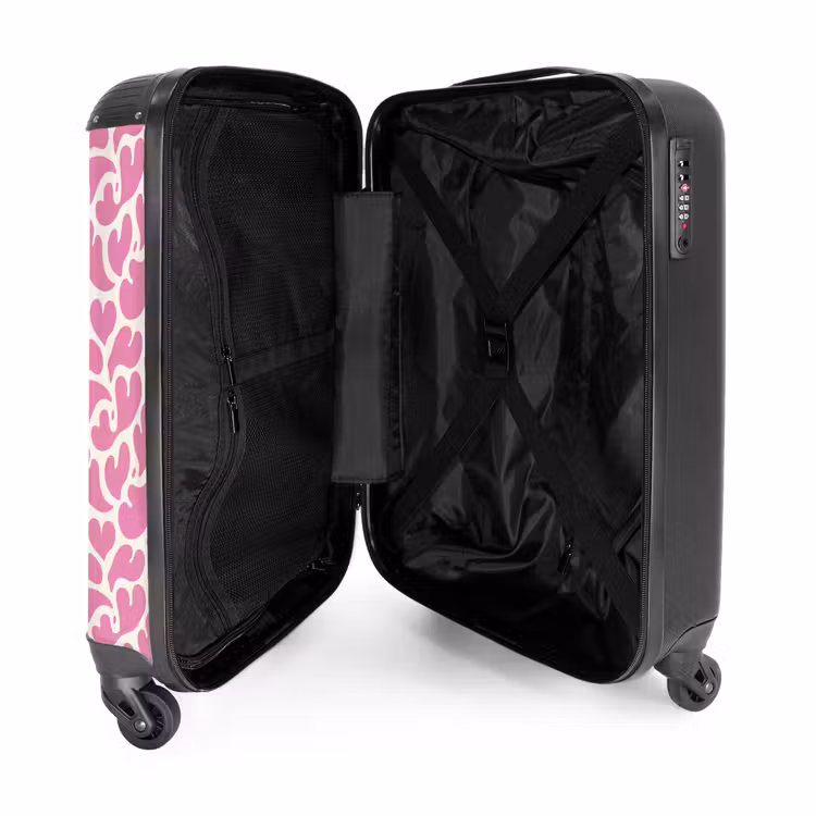 Suitcase - Patterns - Splashes of pink — 4