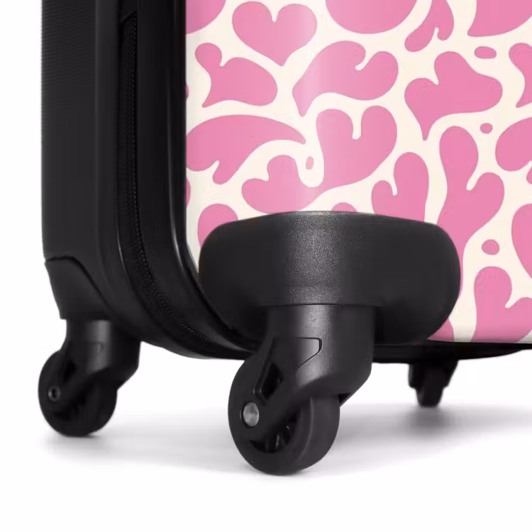Suitcase - Patterns - Splashes of pink — 6