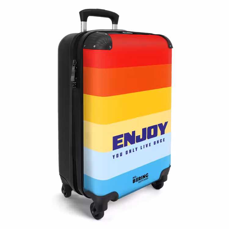Suitcase - Quotes - Enjoy light — 2