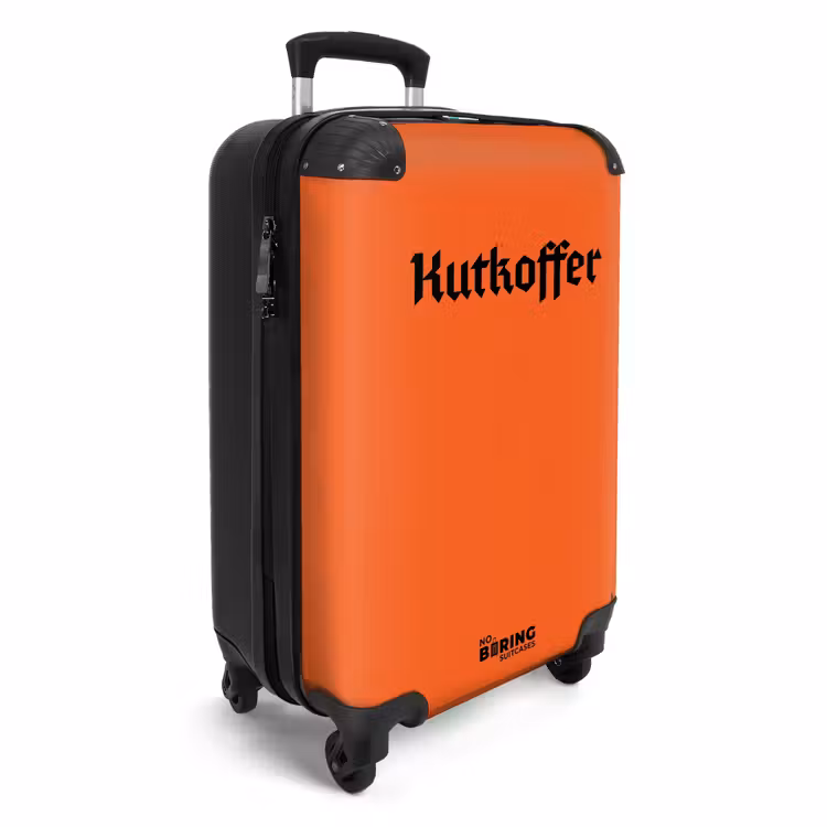 Suitcase - Quotes - Pussy case fire orange — 2