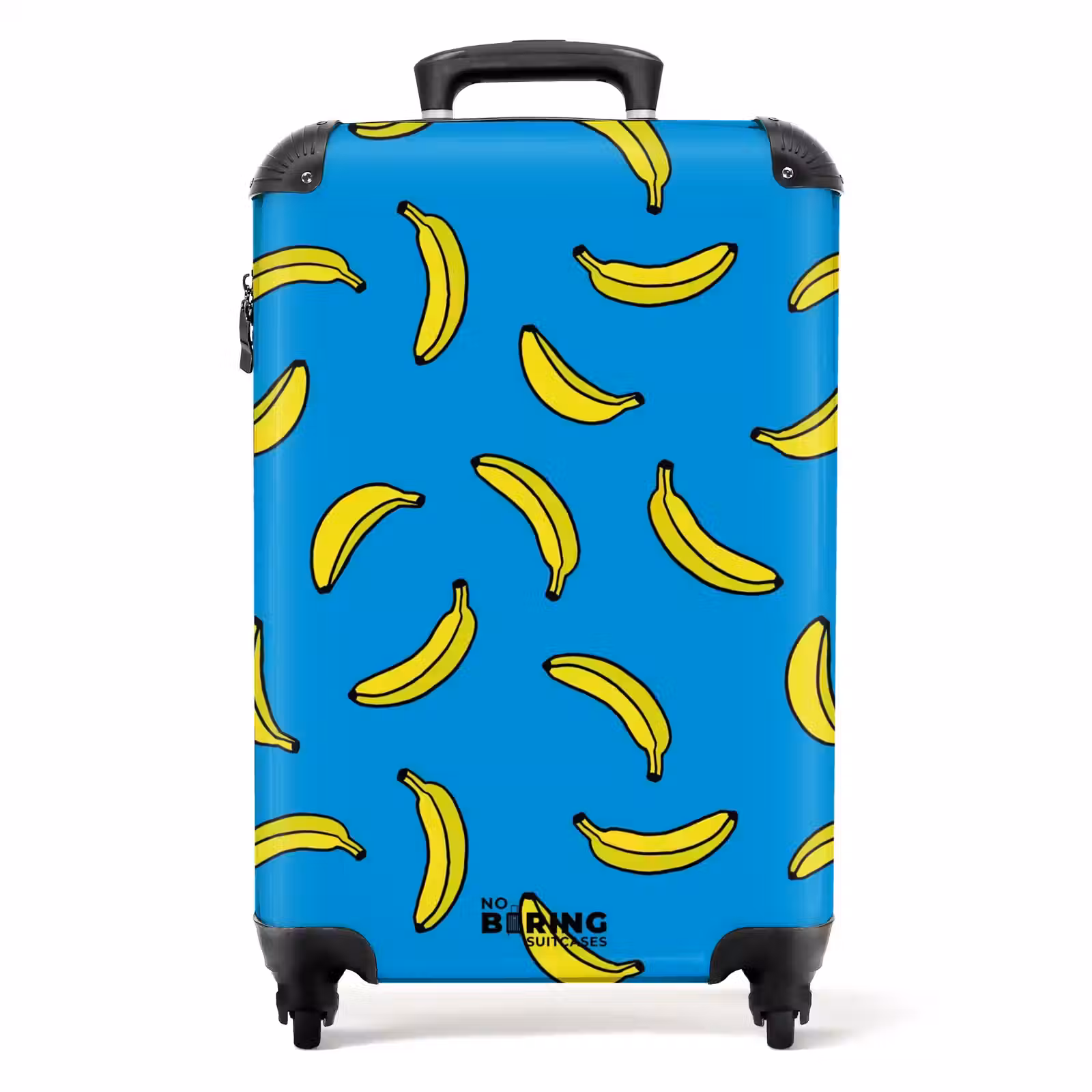 Suitcase - Patterns - Bananas on blue — 1