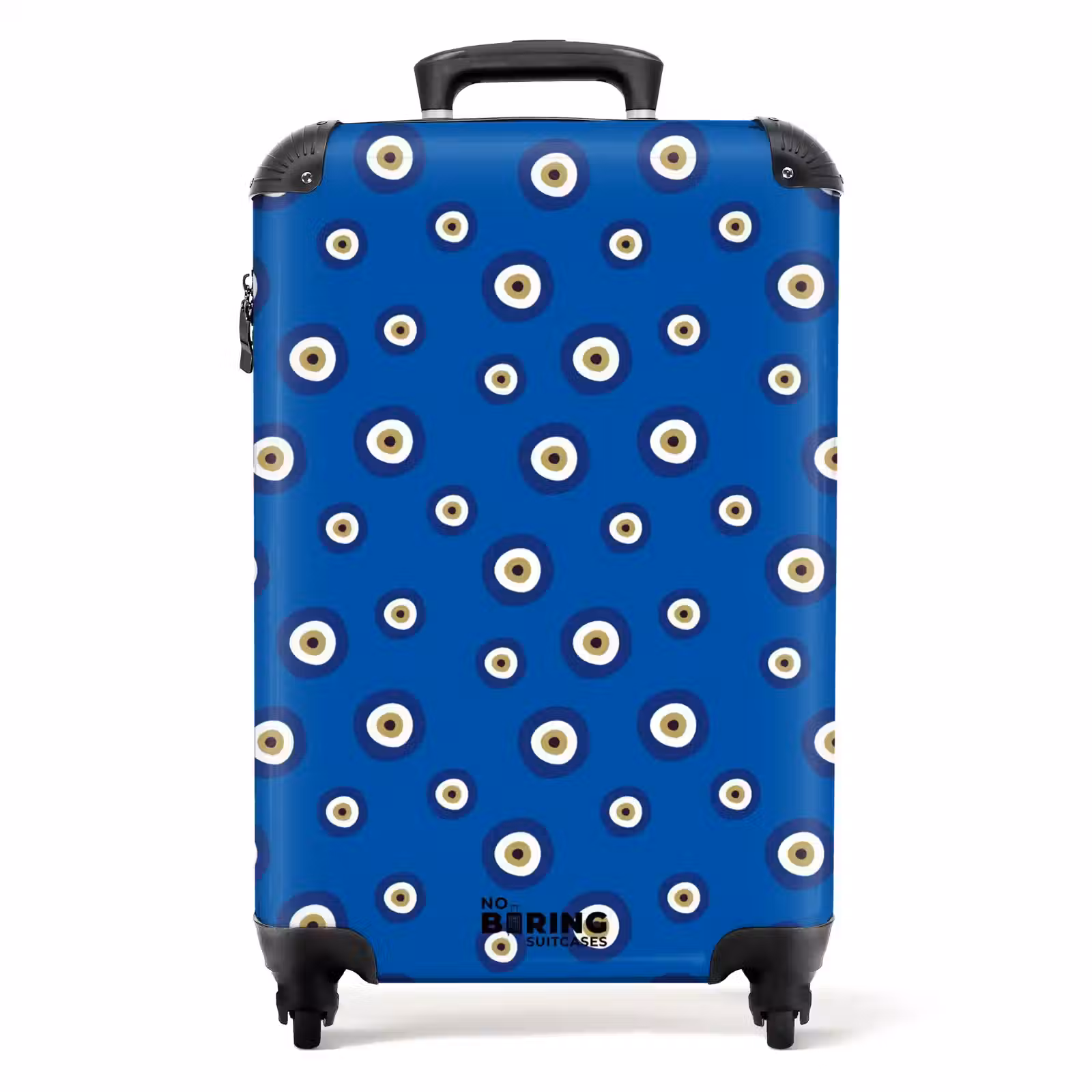 Suitcase - Patterns - Eyes in blue — 1