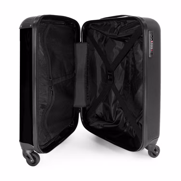 Suitcase - Palm trees - Palm tree on black background — 4