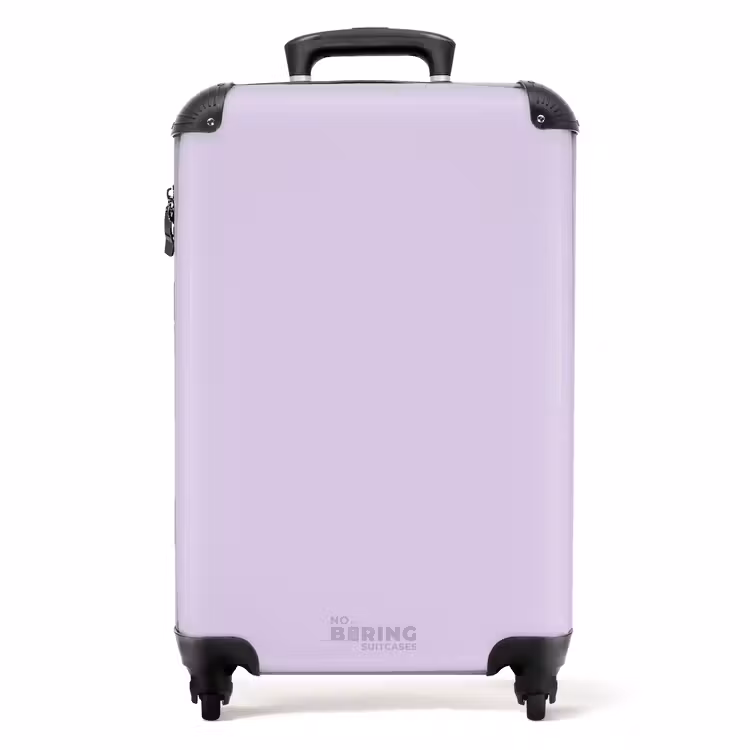 Suitcase - Pastel - lavender — 1