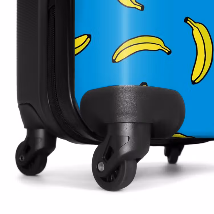 Suitcase - Patterns - Bananas on blue — 6