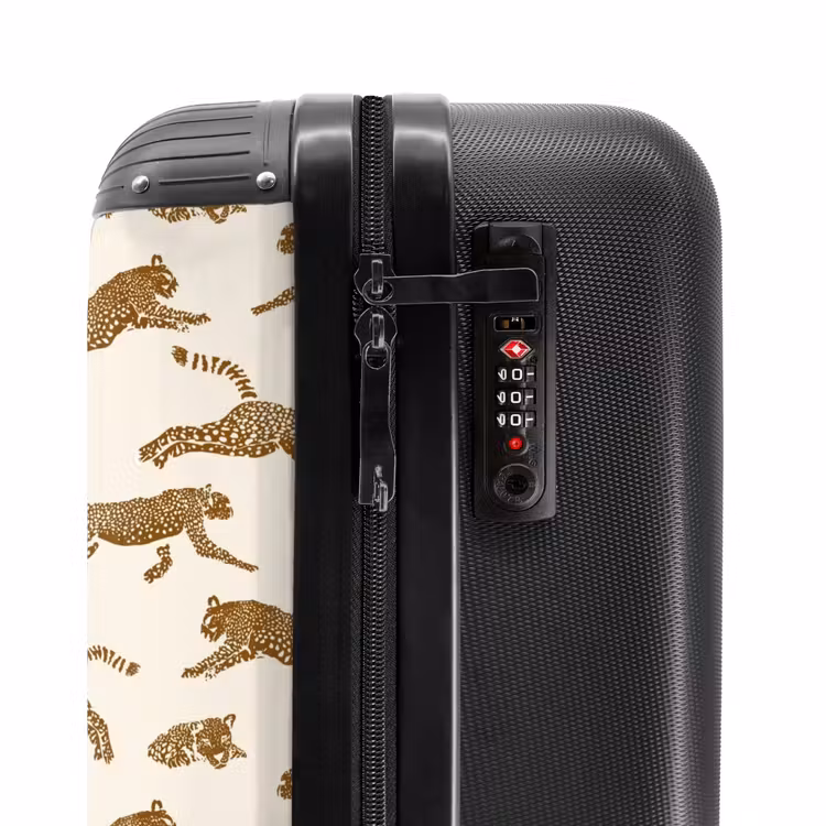 Suitcase - Patterns - Leopard pattern on beige — 5