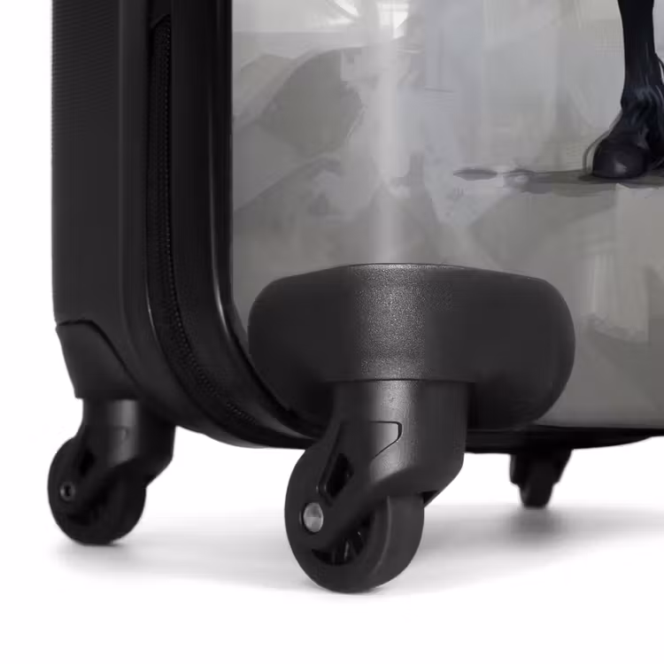 Suitcase - Static Portrait of a Black Horse — 6
