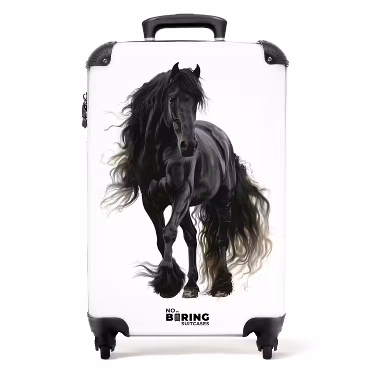 Suitcase - Frits the friesian horse — 1