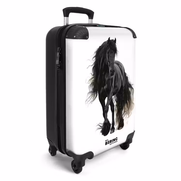 Suitcase - Frits the friesian horse — 2