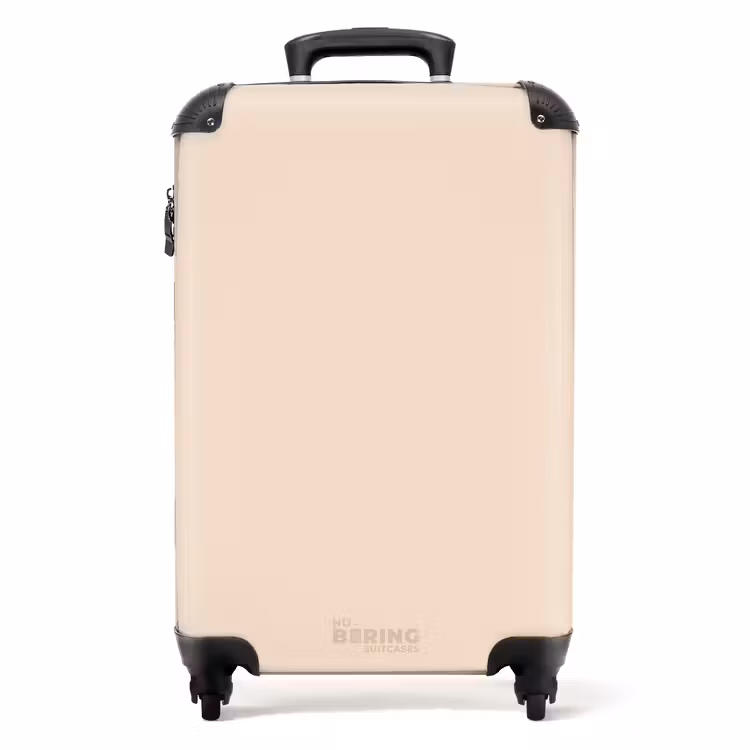 Suitcase - Nude - Light beige — 1