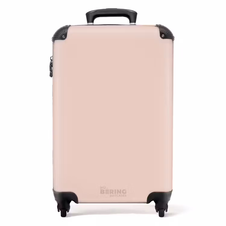 Suitcase - Nude - Light salmon pink — 1