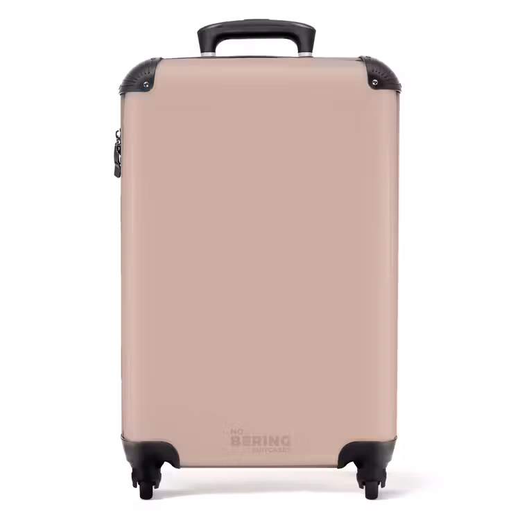 Suitcase - Nude - Taupe — 1