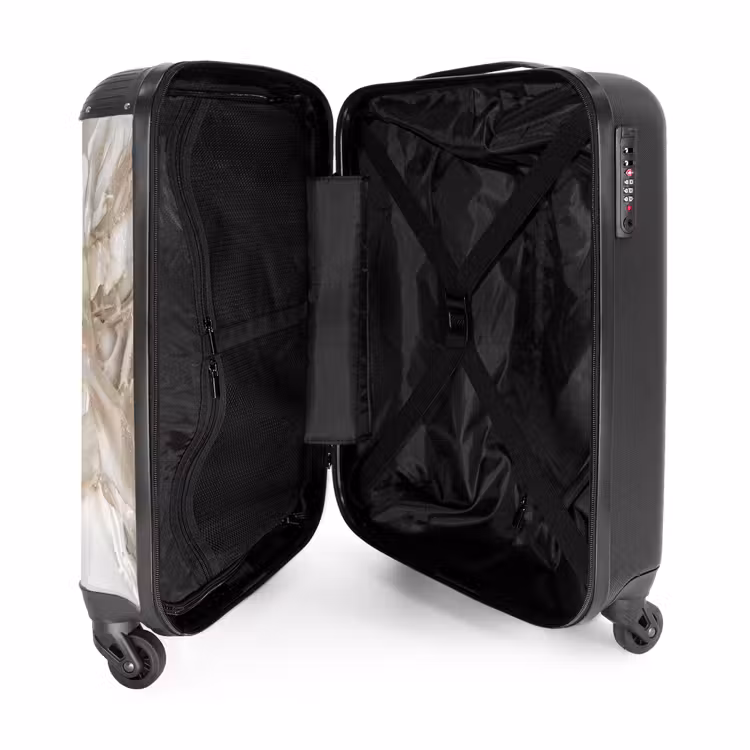 Suitcase - Marble - Crystal Marble in Shades of Sand — 4