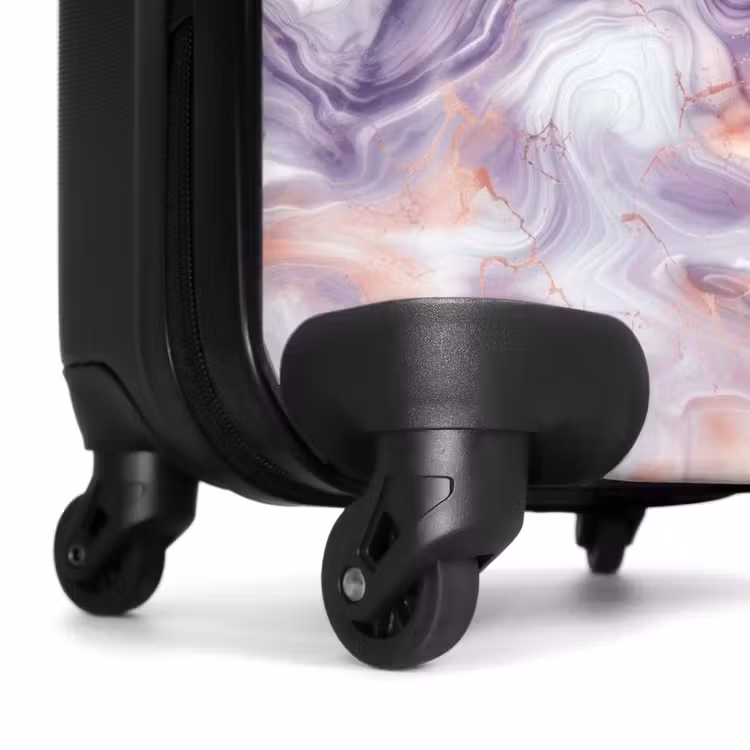 Suitcase - Marble - Dance of Marble and Pastel — 6