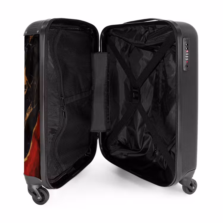 Suitcase - Marble - Fire and Gold in Marble — 4