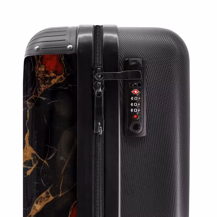 Suitcase - Marble - Fire and Gold in Marble — 5