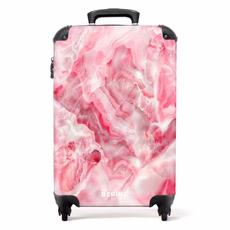 Suitcase - Marble - Pink Quartz Marble — 1