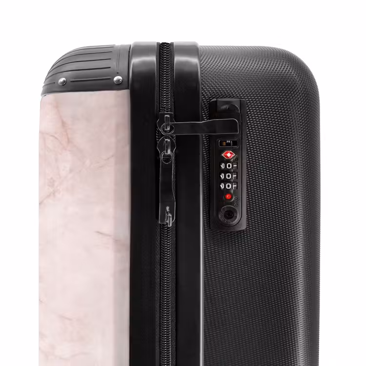 Suitcase - Marble - Soft Pink Marble — 5