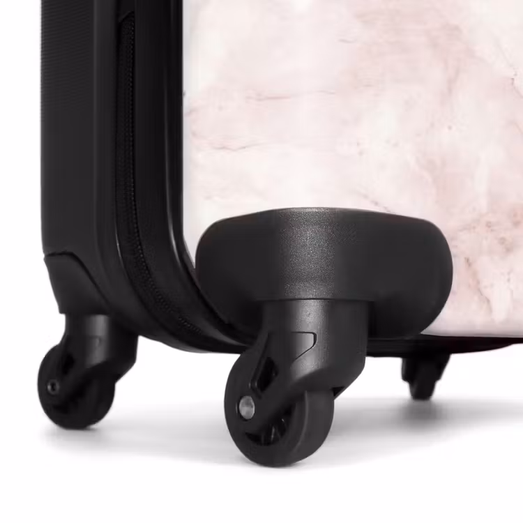 Suitcase - Marble - Soft Pink Marble — 6