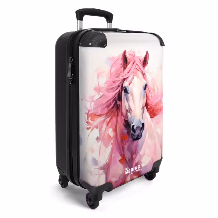 Suitcase - Pastel Bead Horse — 2