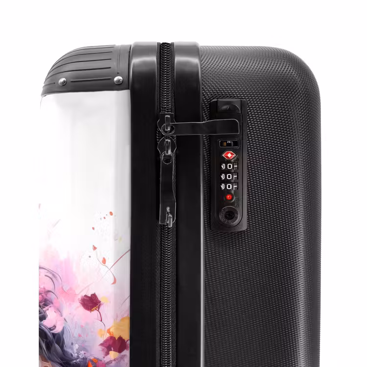 Suitcase - Watercolor horse in color explosion — 5