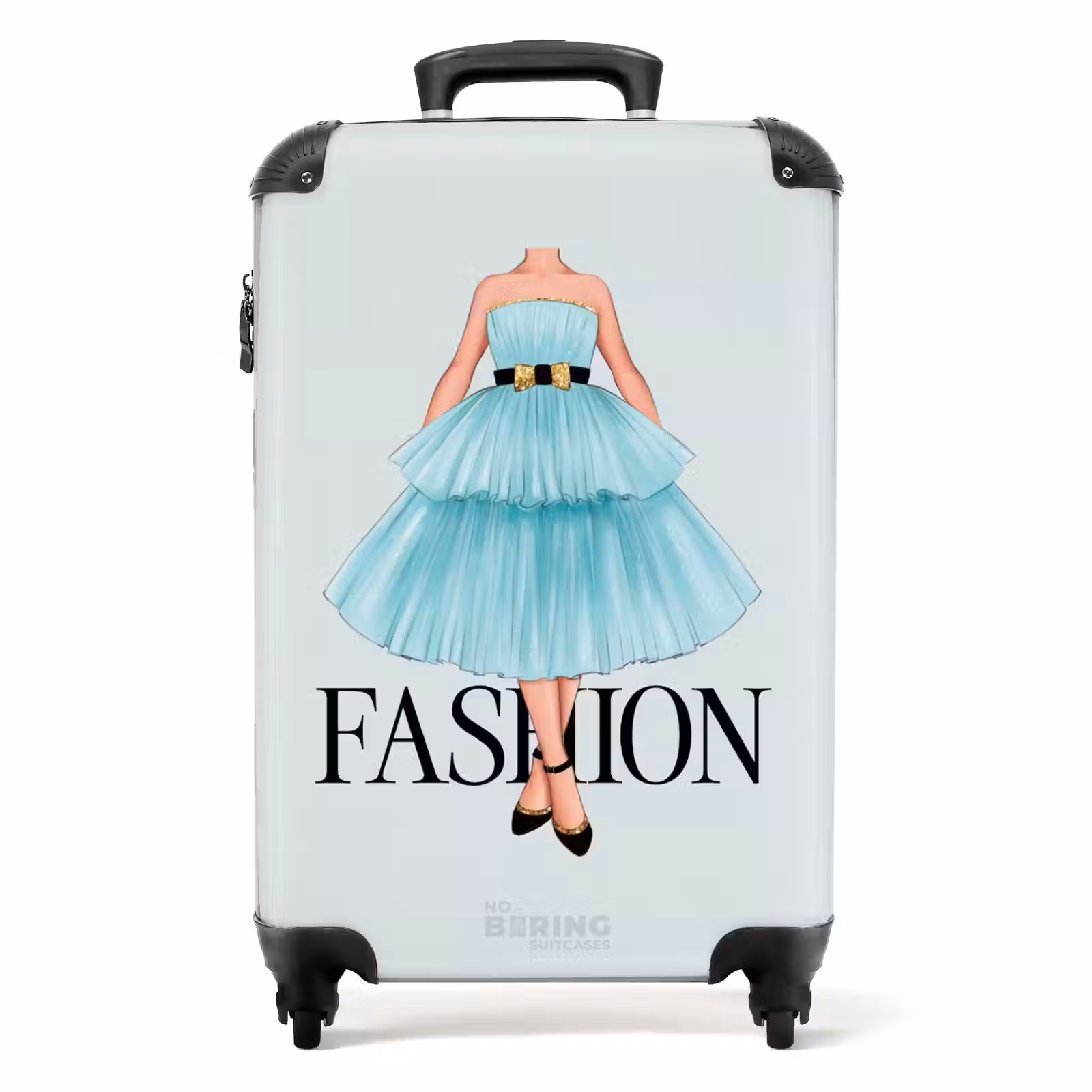 Suitcase - Fashion - Blue dress — 1