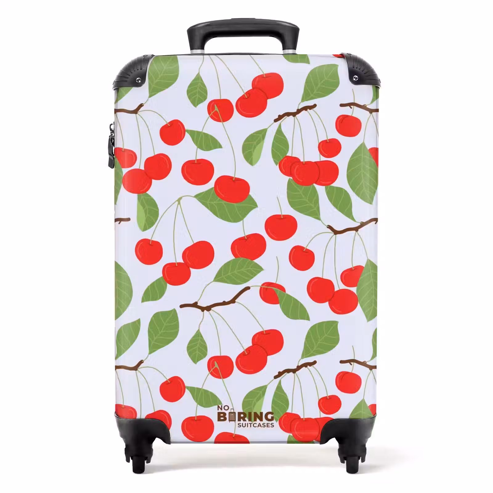 Suitcase - Pastel fruit - cherries — 1